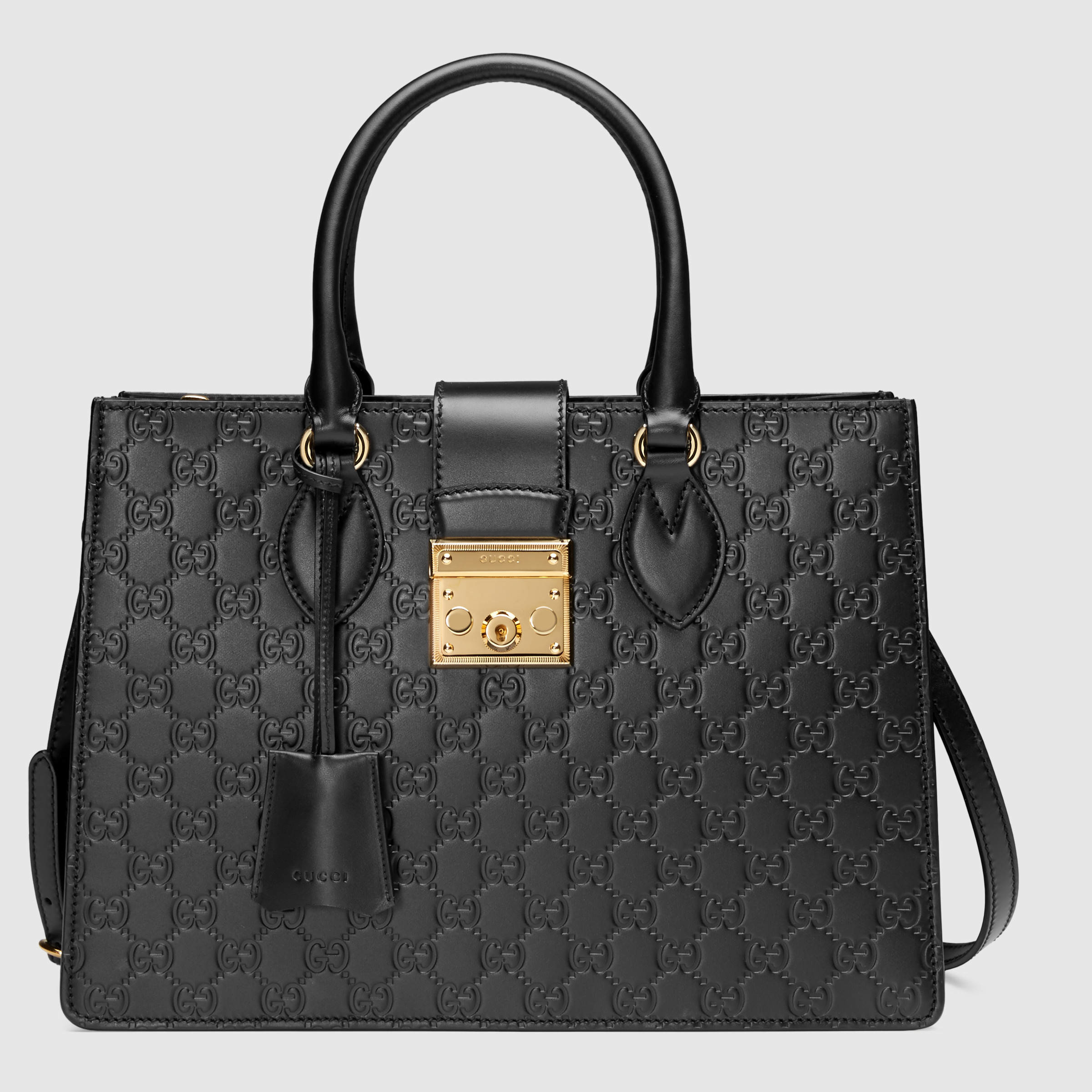 gucci signature padlock bag